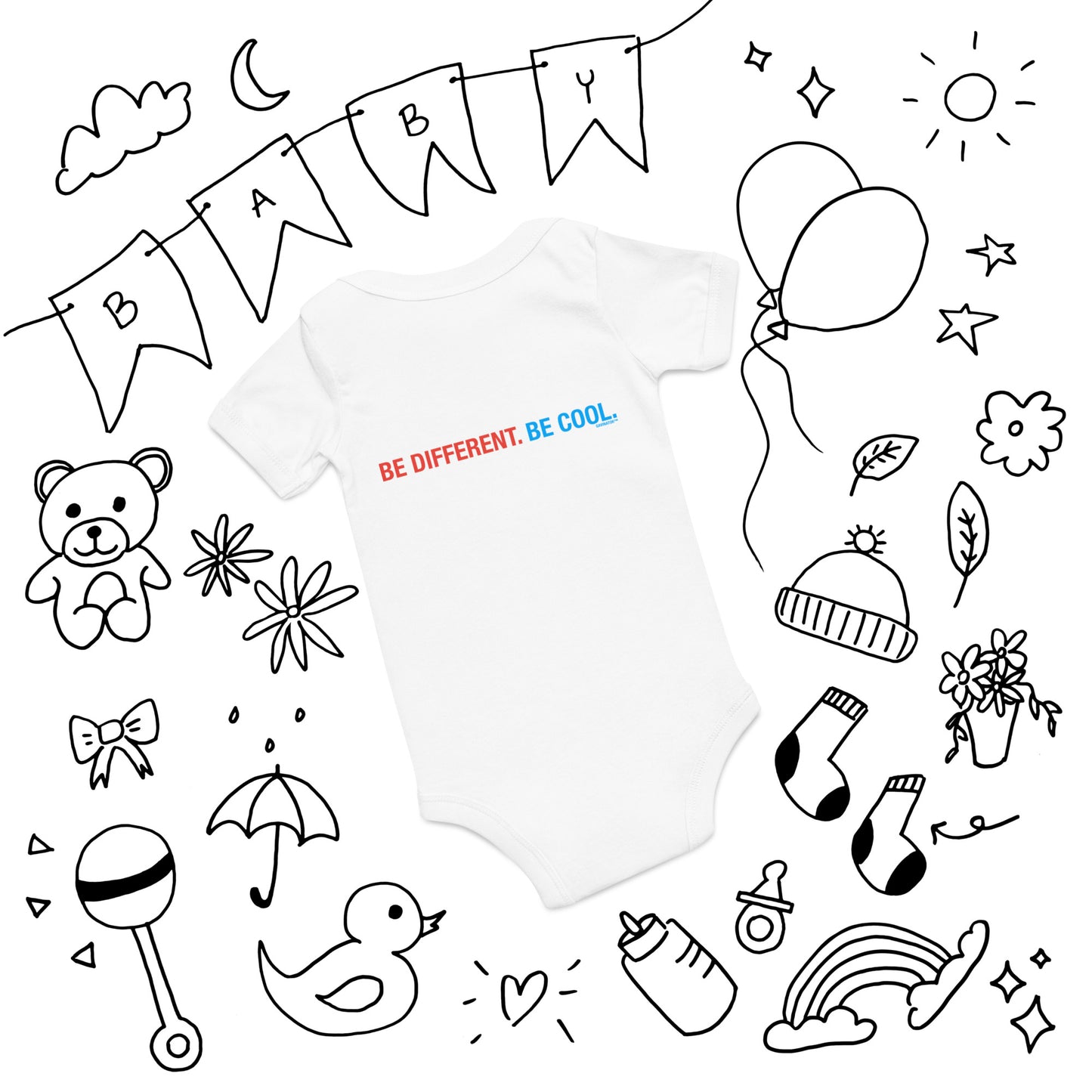 Gavinator Baby Short Sleeve One Piece