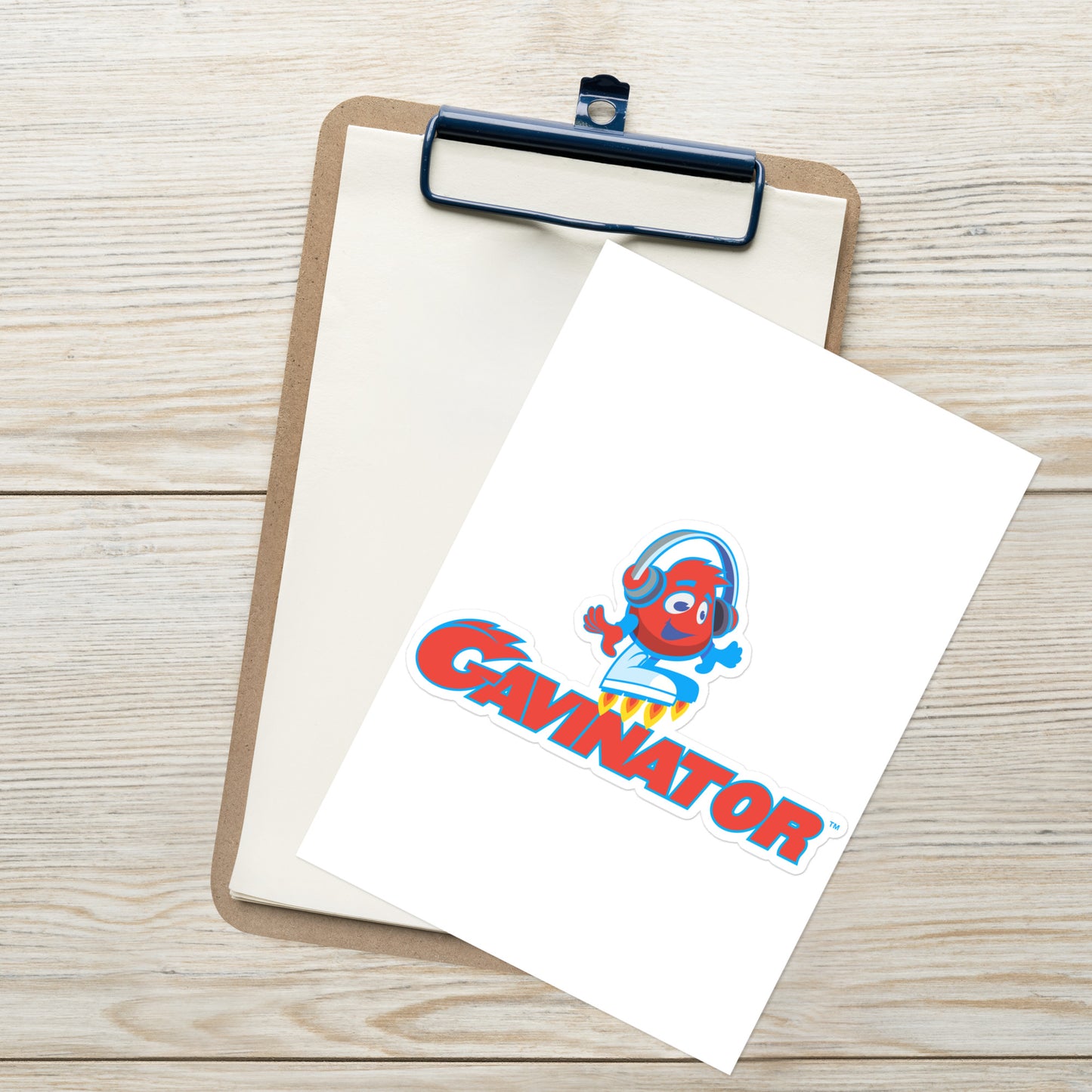 Gavinator Sticker Sheet