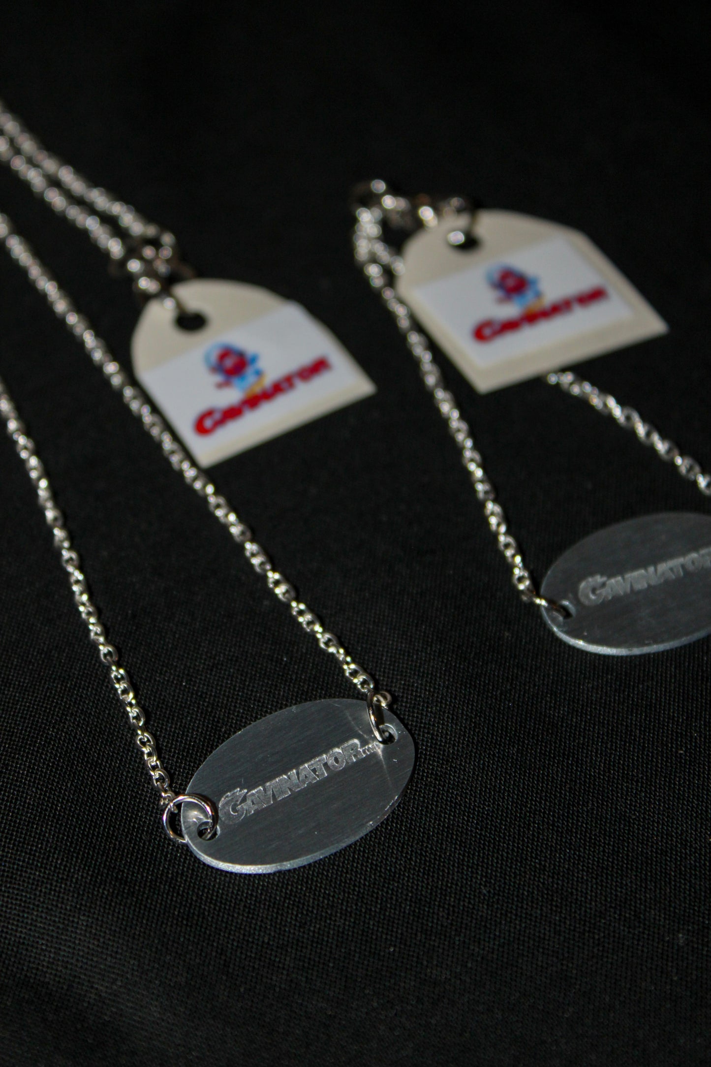 Gavinator Silver Chain Necklace