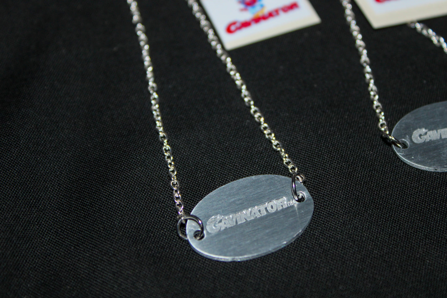 Gavinator Silver Chain Necklace