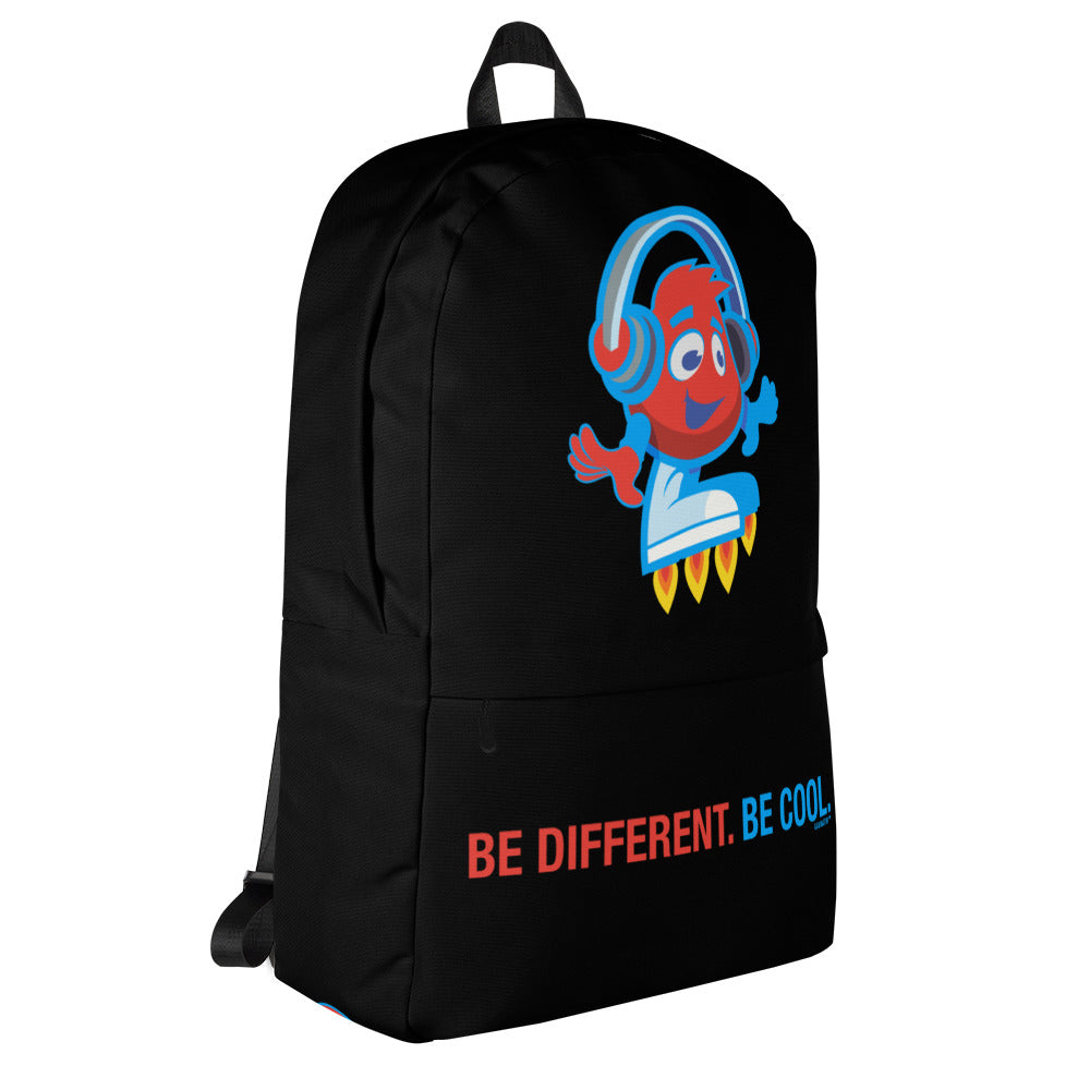 Be Different Be Cool Backpack (Black)