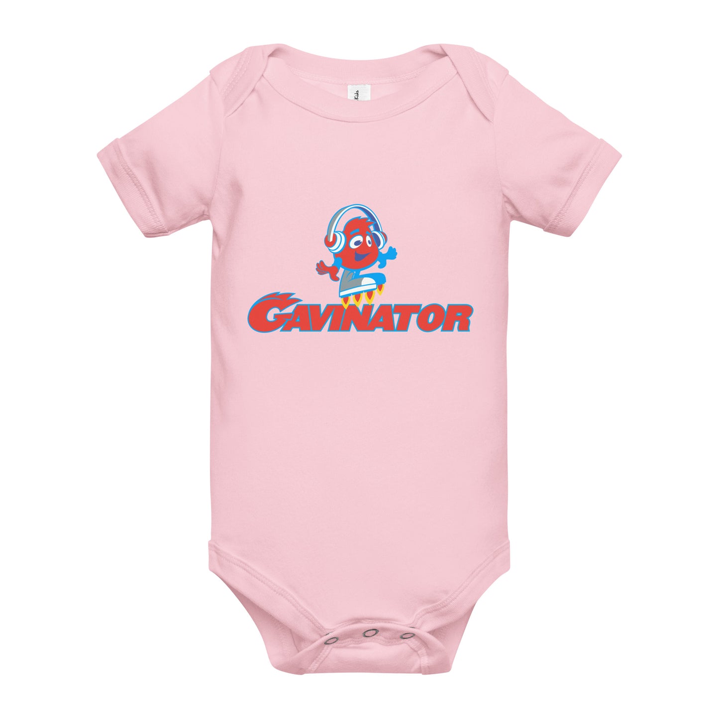 Gavinator Baby Short Sleeve One Piece
