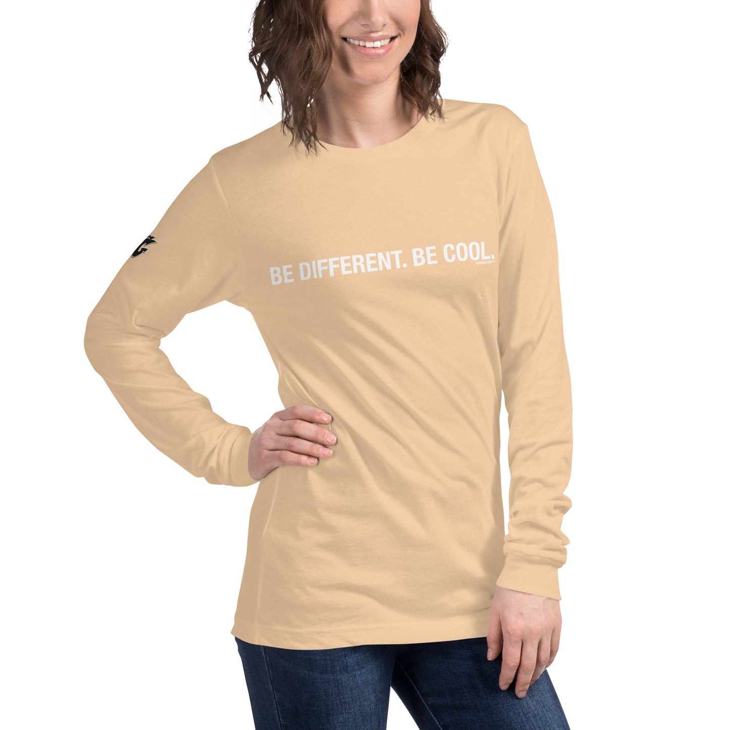 Be Different Be Cool Long Sleeve Tee (Unisex)